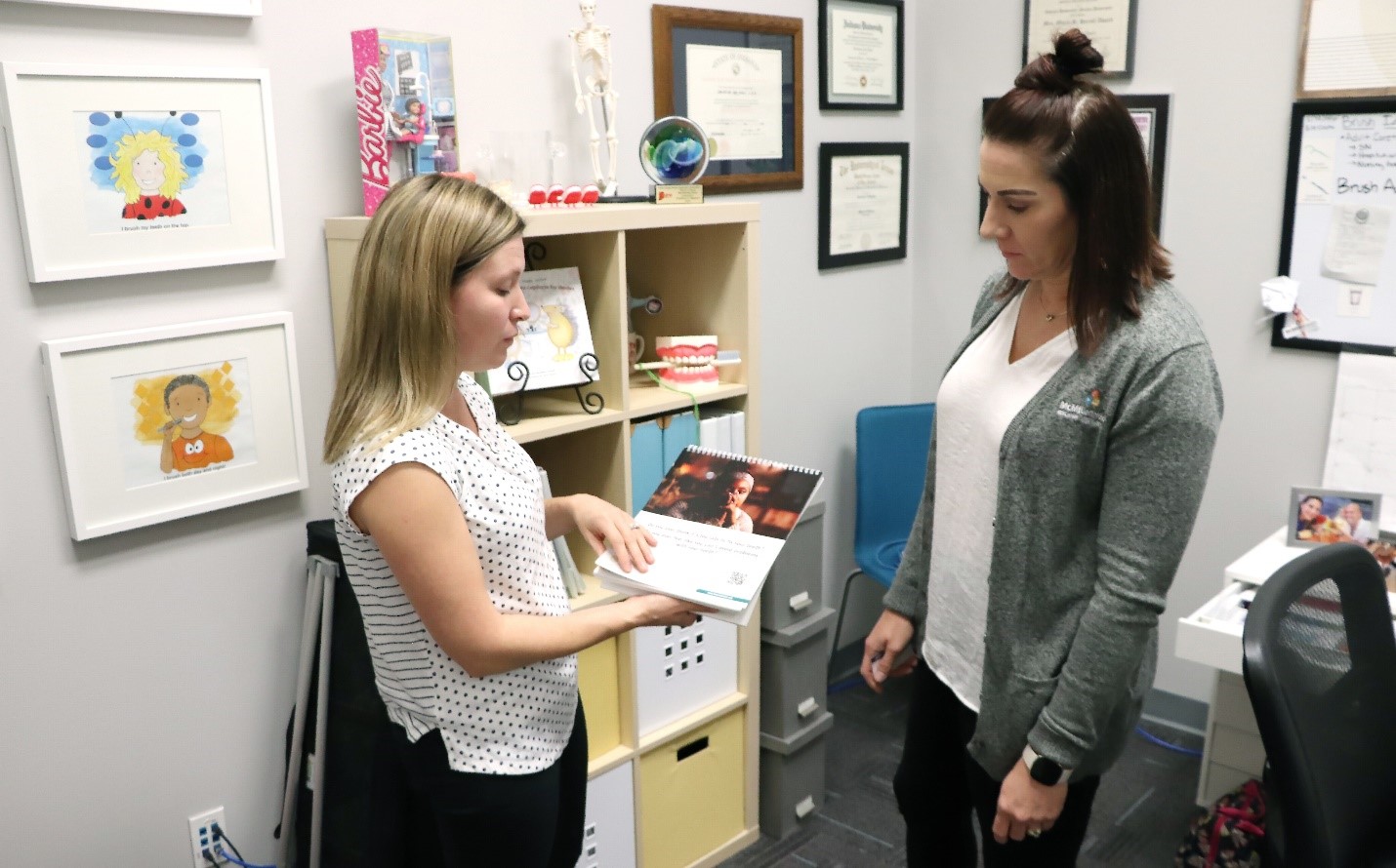 Nicole Fairchild and Chrissy Stephan of McMillen Health discuss health related content